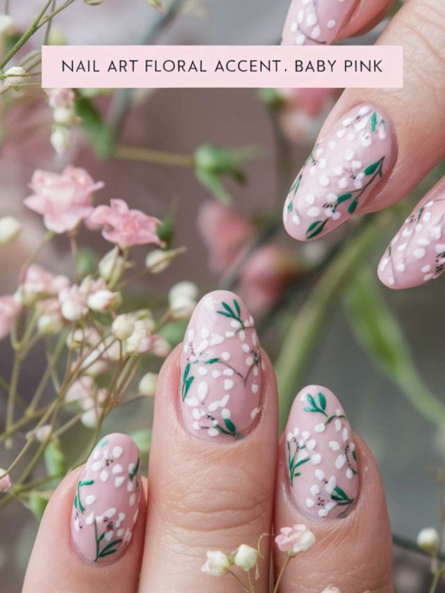 15 Floral Nail Art Designs